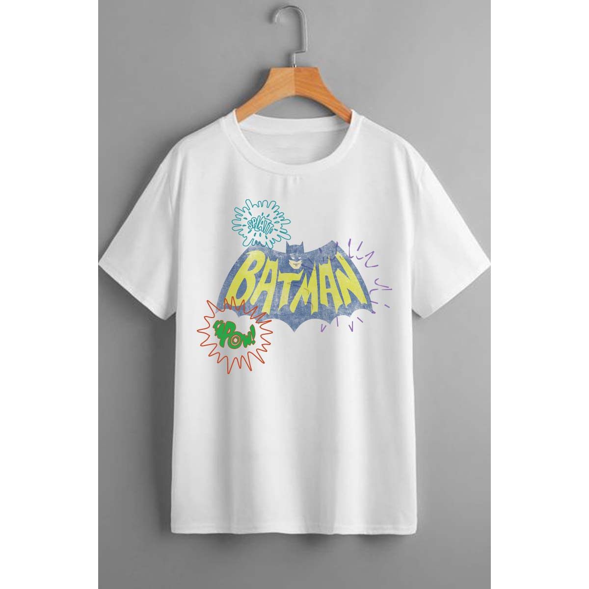 Pow! Its Batman Logo Graphic Tee