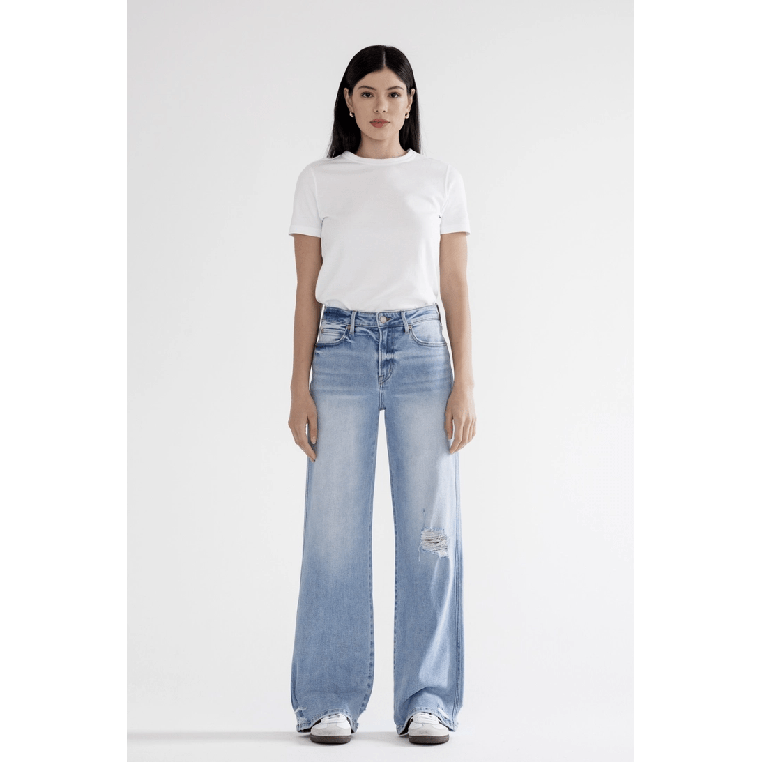 Explorer High-Waisted Utility Jeans