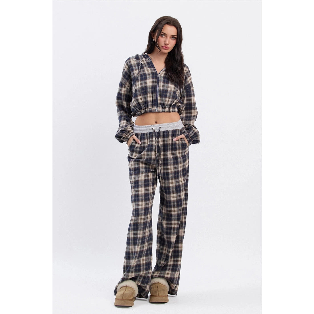 Cozy Plaid Pajama Pants