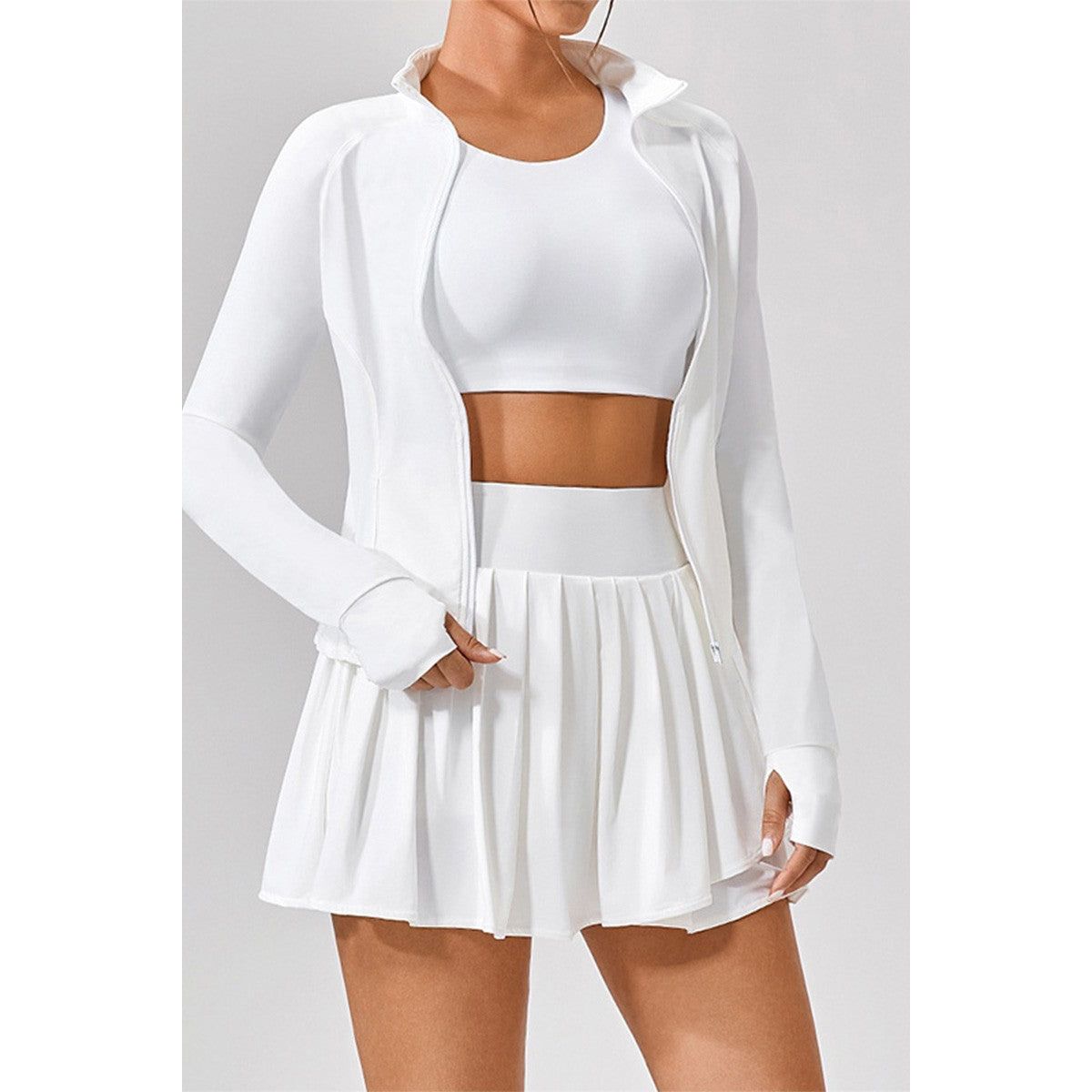 Performance Pleated Tennis Dress Set