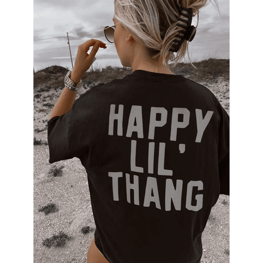 Happy Lil' Thang Oversized Tee