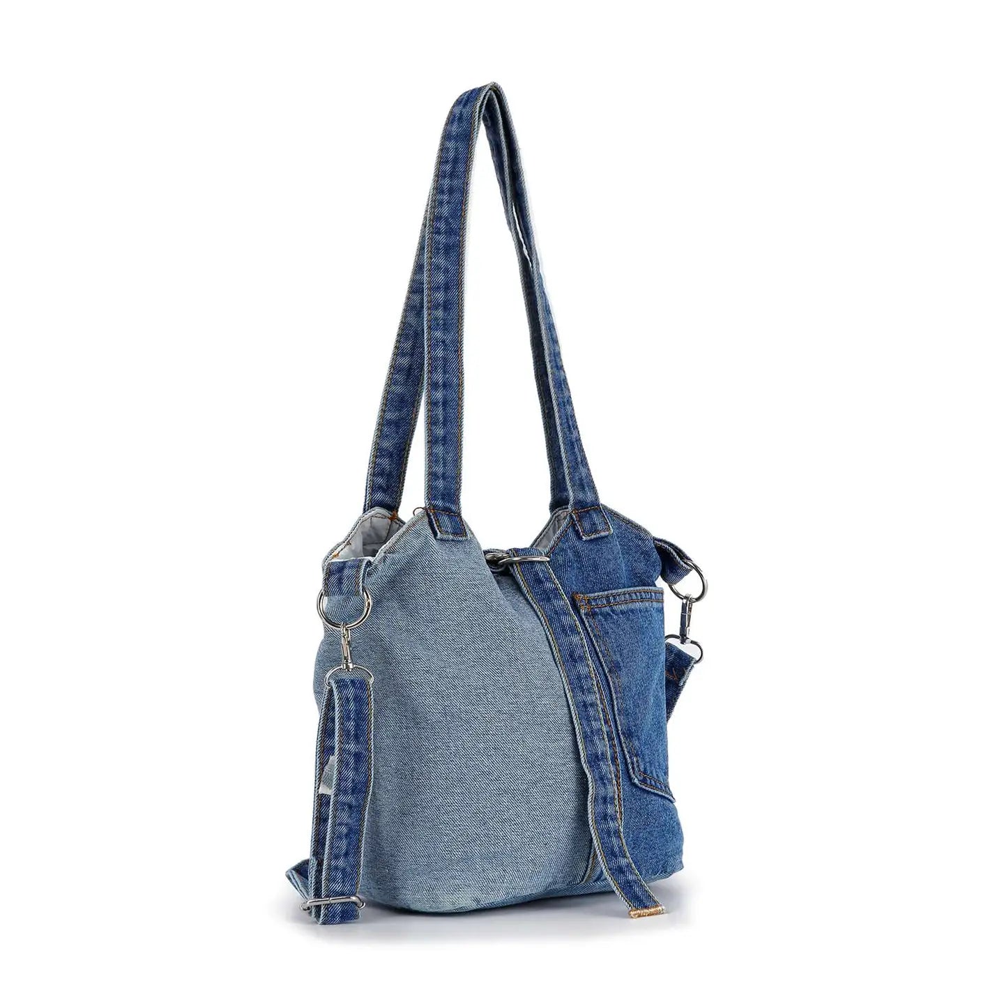 Bohemian Denim Delight Bag