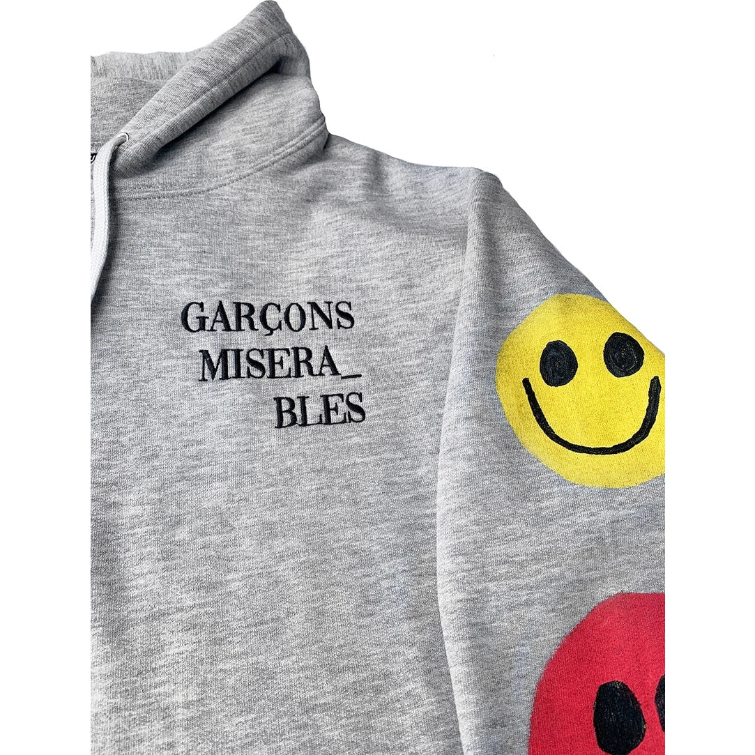 Garçons Miserables Emoticon Hoodie