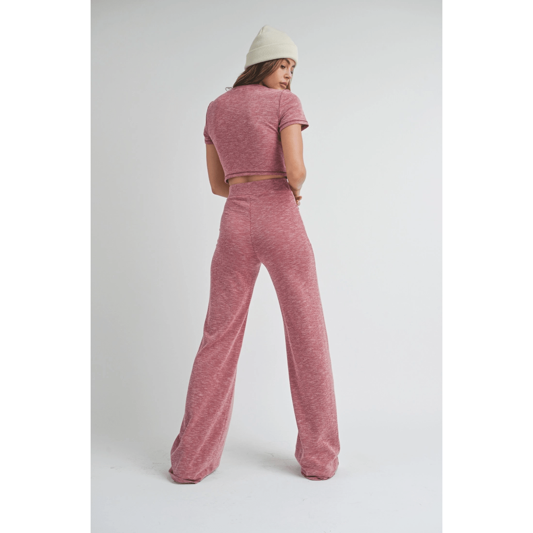 Cozy Heathered Loungewear Set