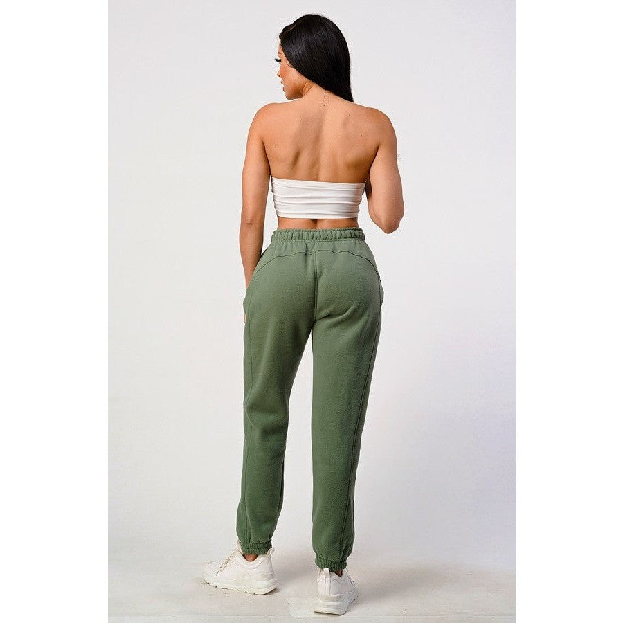 Soft Fleece Sweat Jogger Pants