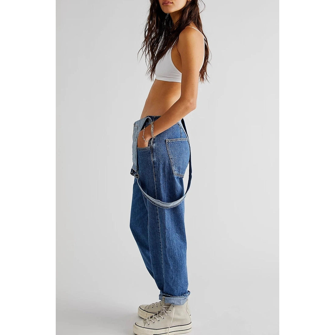 Classic Blue Denim Overalls