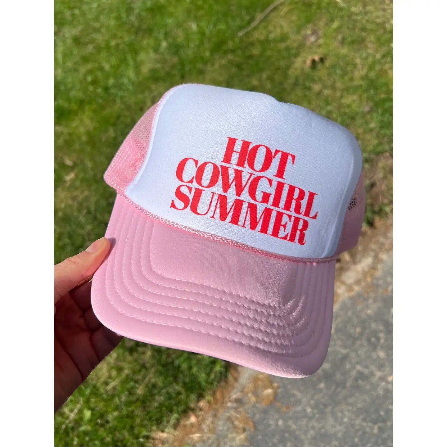 Hot Cowgirl Summer Trucker Hat