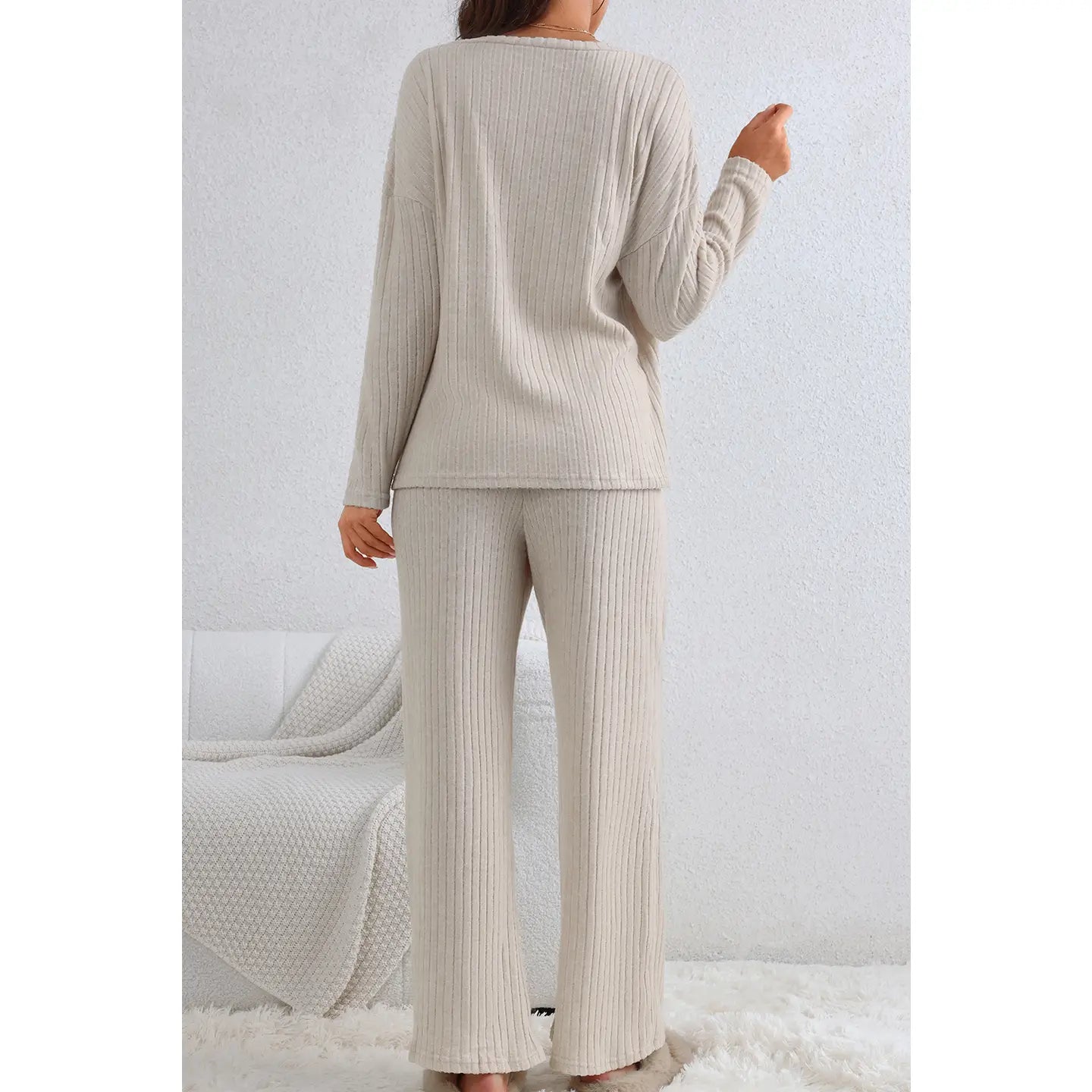 Cozy Ribbed Lounge Set