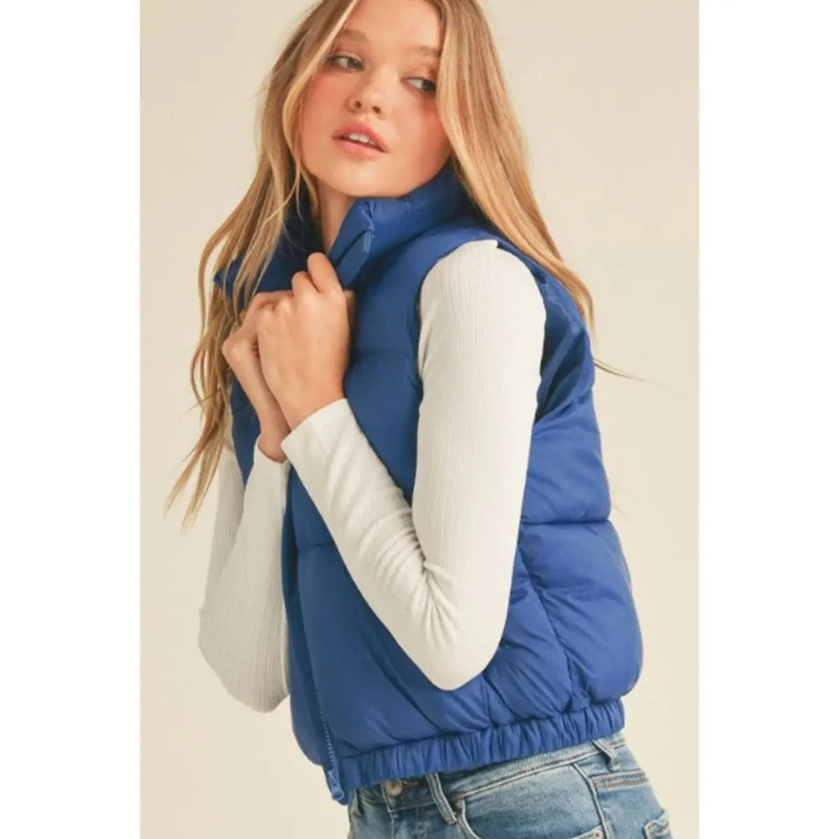 Quilted Puffer Vest