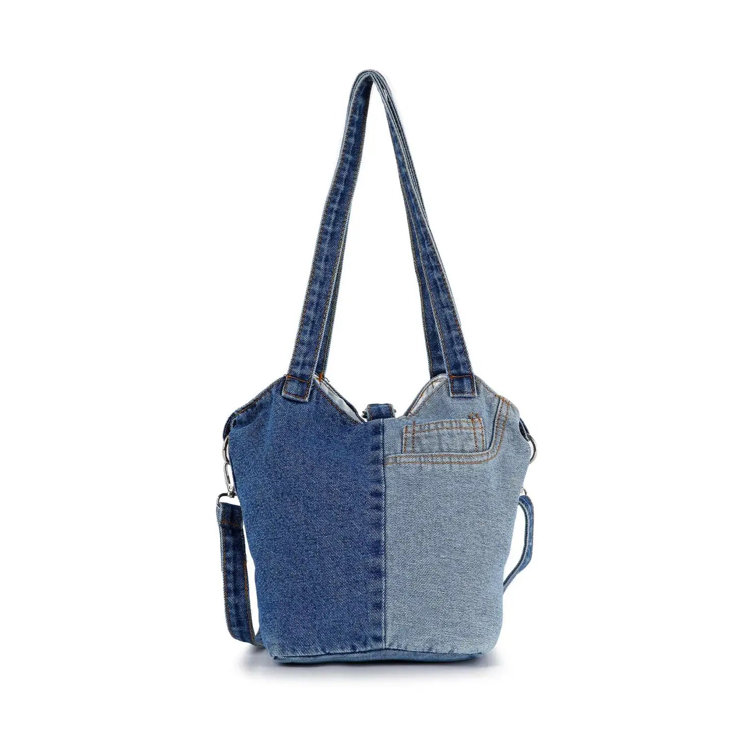 Bohemian Denim Delight Bag