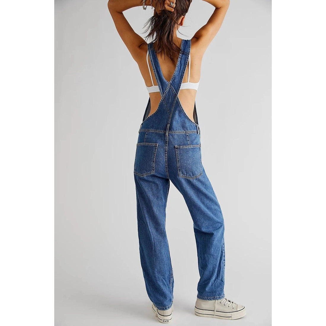 Classic Blue Denim Overalls