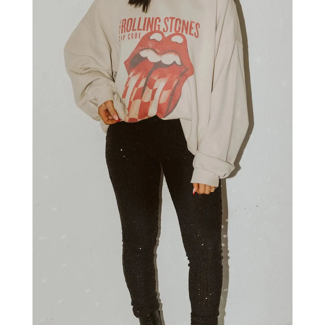 Rolling Stones Vintage Oversized Sweatshirt