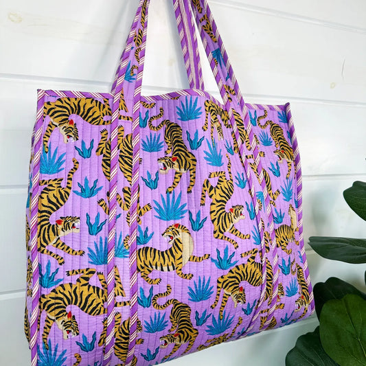 Vibrant Tiger Tote Bag