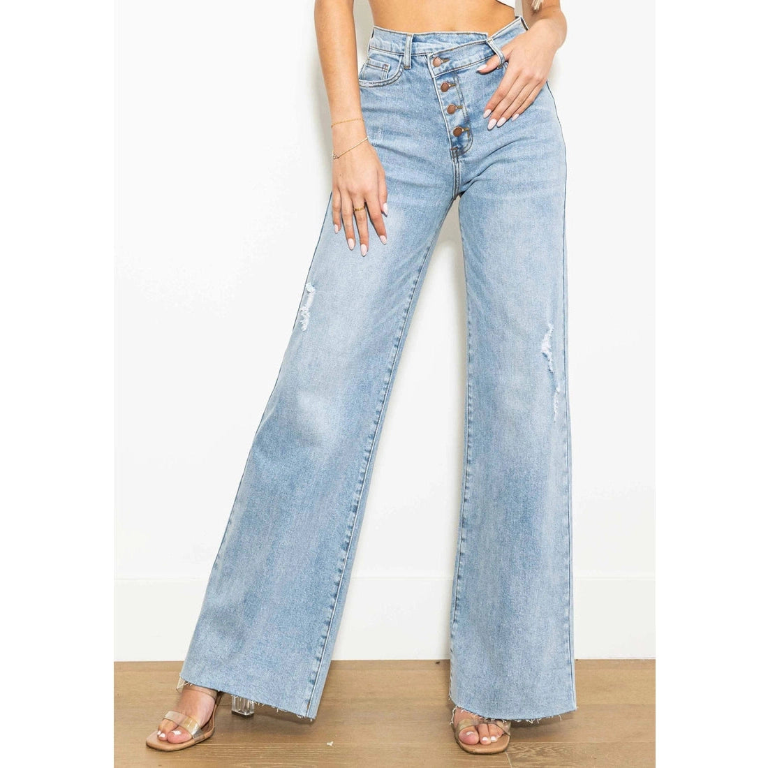 High-Rise Flared Jeans