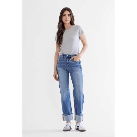 Modern Casual High-Waist Jeans