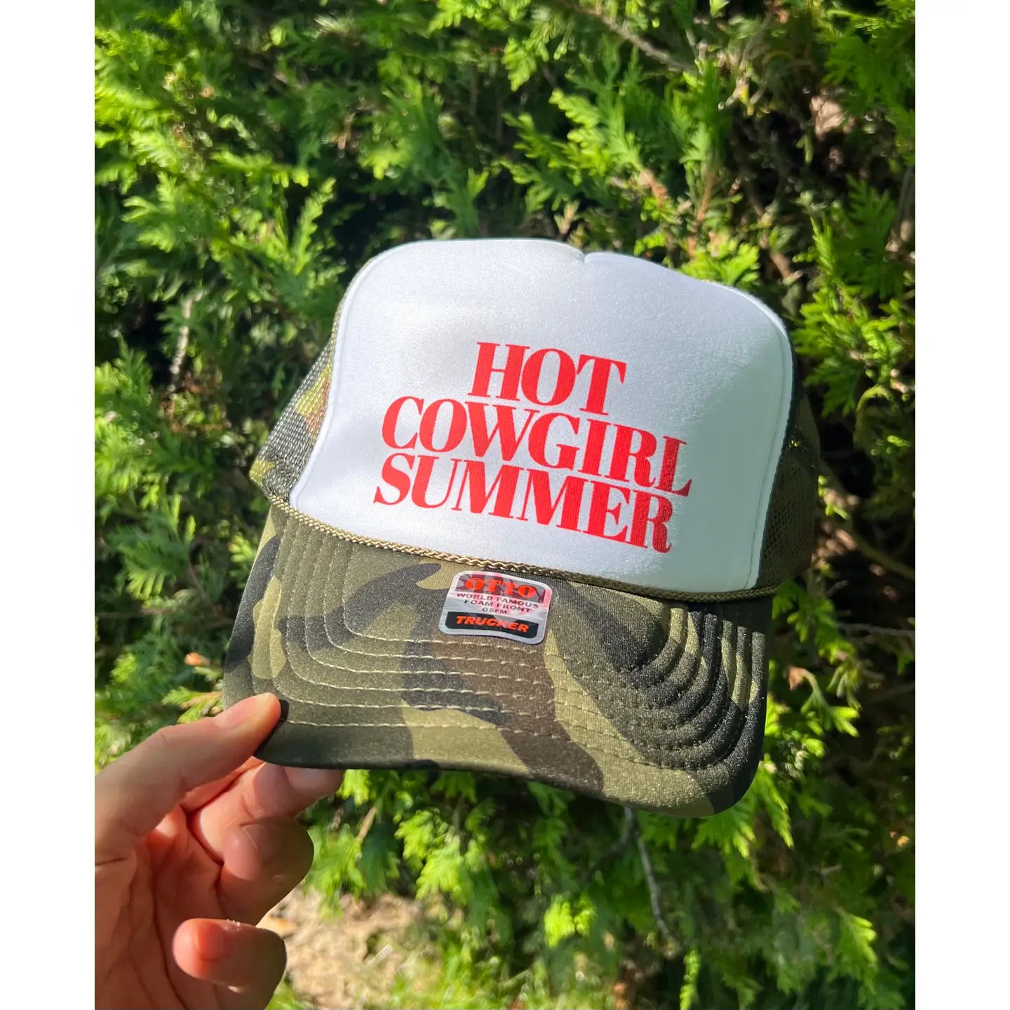 Hot Cowgirl Summer Trucker Hat