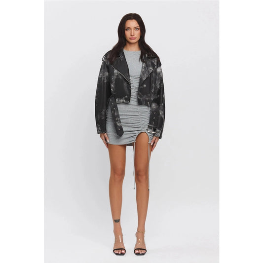 Urban Edge Faux Leather Biker Jacket