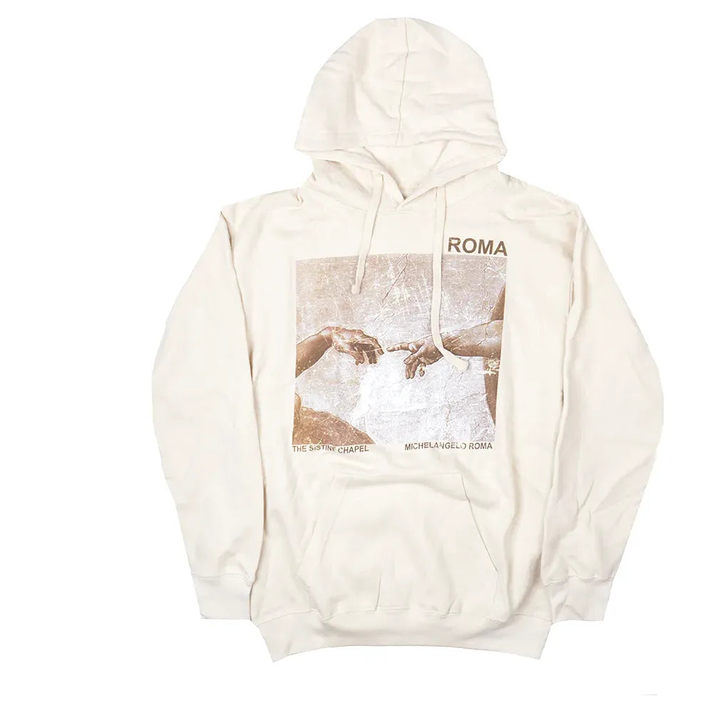 Michelangelo "Creation of Adam" Hoodie