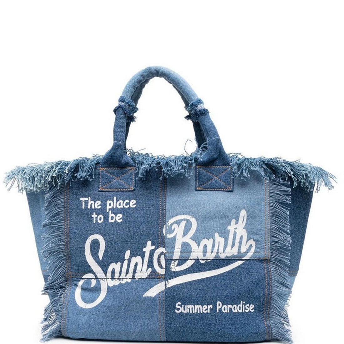 Saint Barth Denim Tote Bag