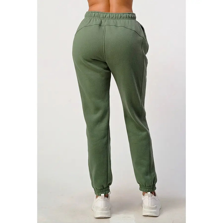 Soft Fleece Sweat Jogger Pants