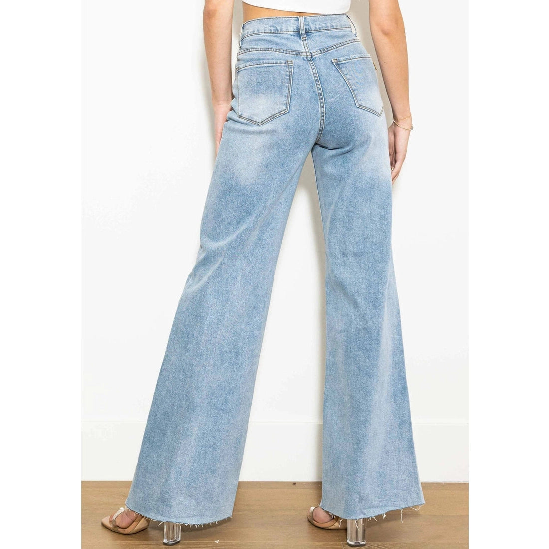 High-Rise Flared Jeans