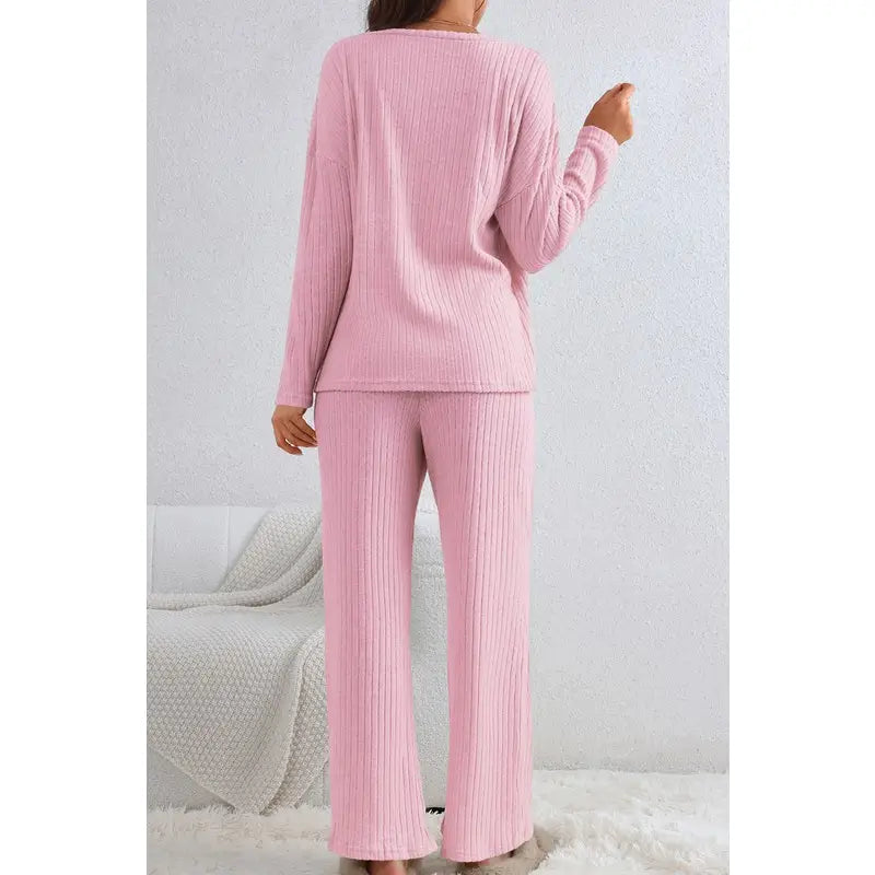 Cozy Ribbed Lounge Set