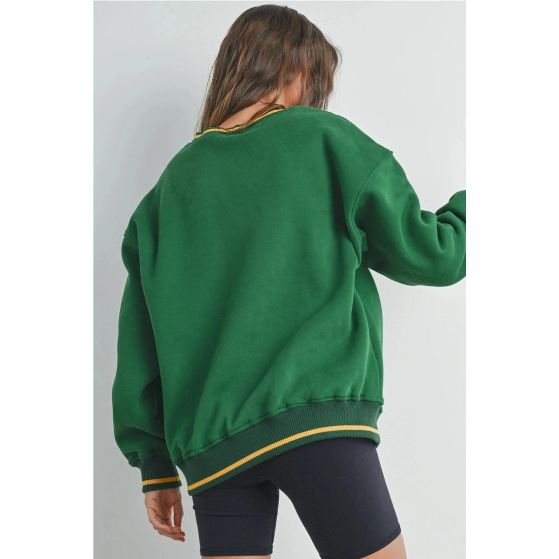 Tennis Club Embroidered Crewneck Sweatshirt