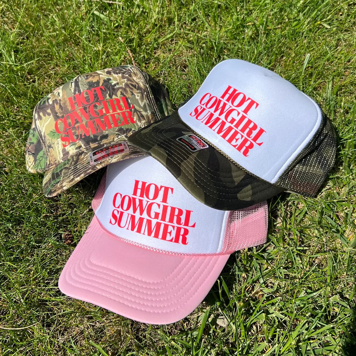 Hot Cowgirl Summer Trucker Hat