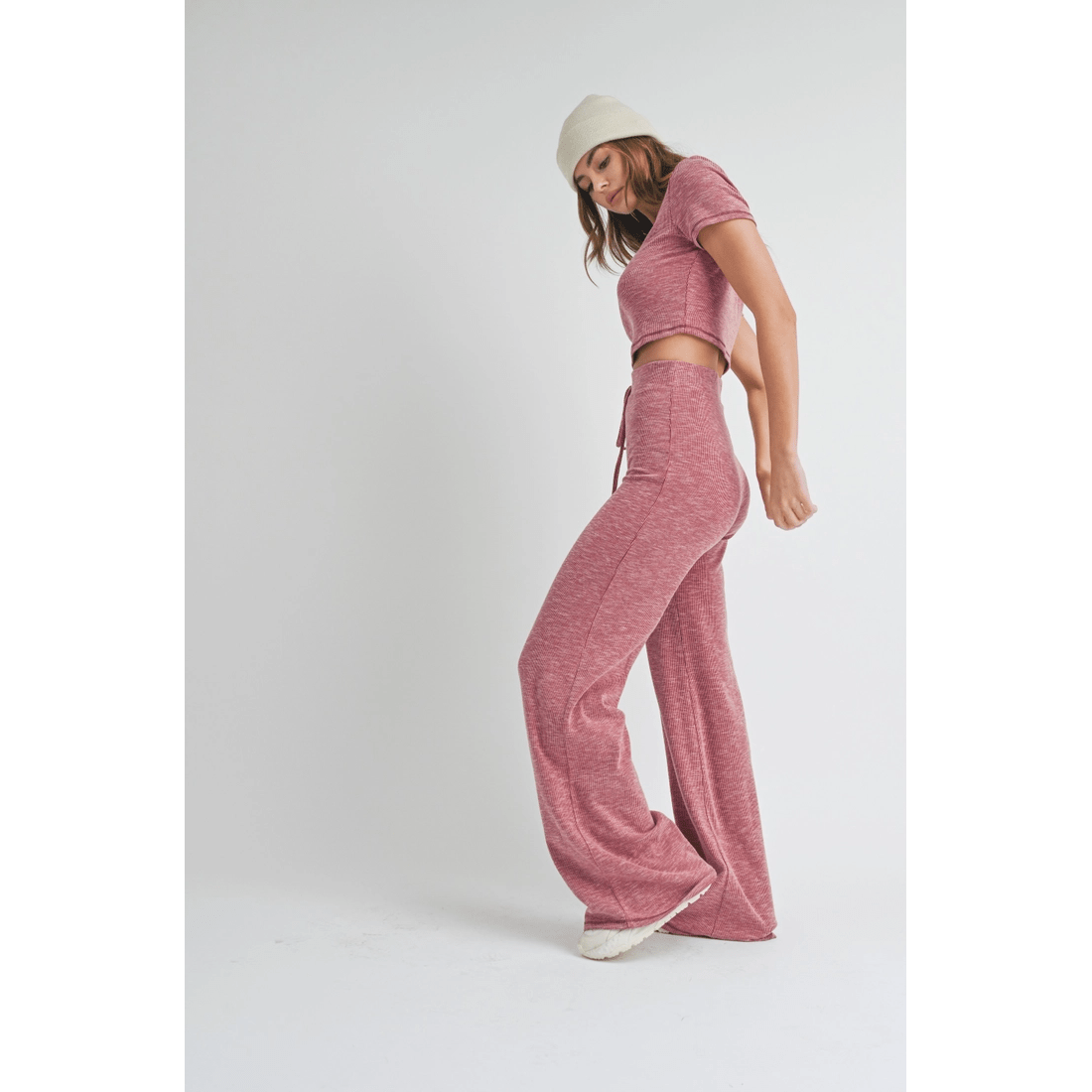 Cozy Heathered Loungewear Set