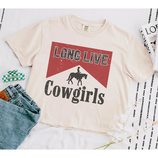 Long Live Cowgirls Graphic Tee