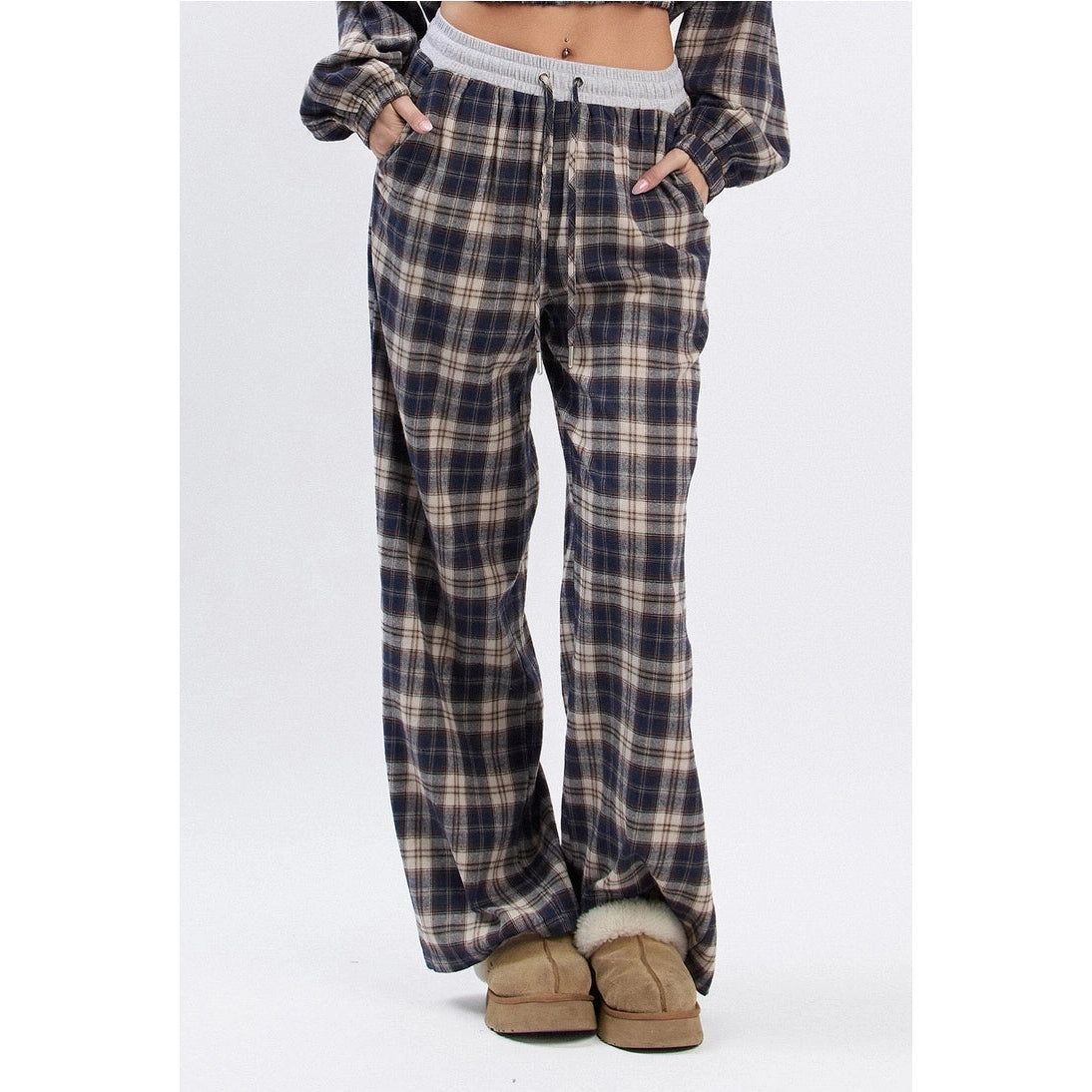 Cozy Plaid Pajama Pants